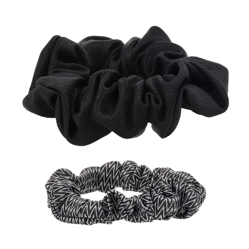 Textured Hair Scrunchie Set