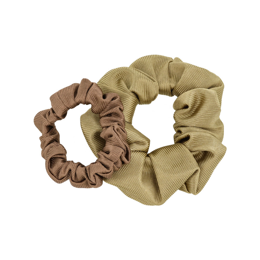 Textured Hair Scrunchie Set