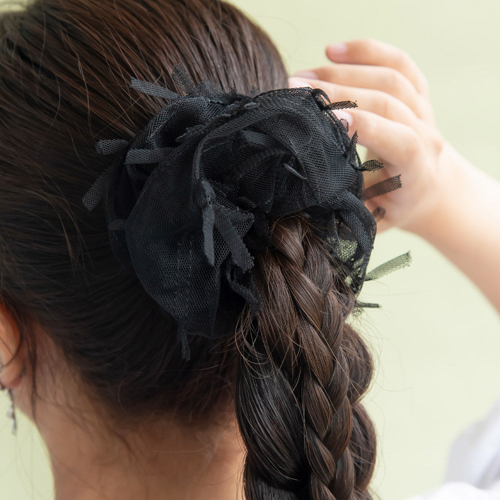 Large Tulle Scrunchie