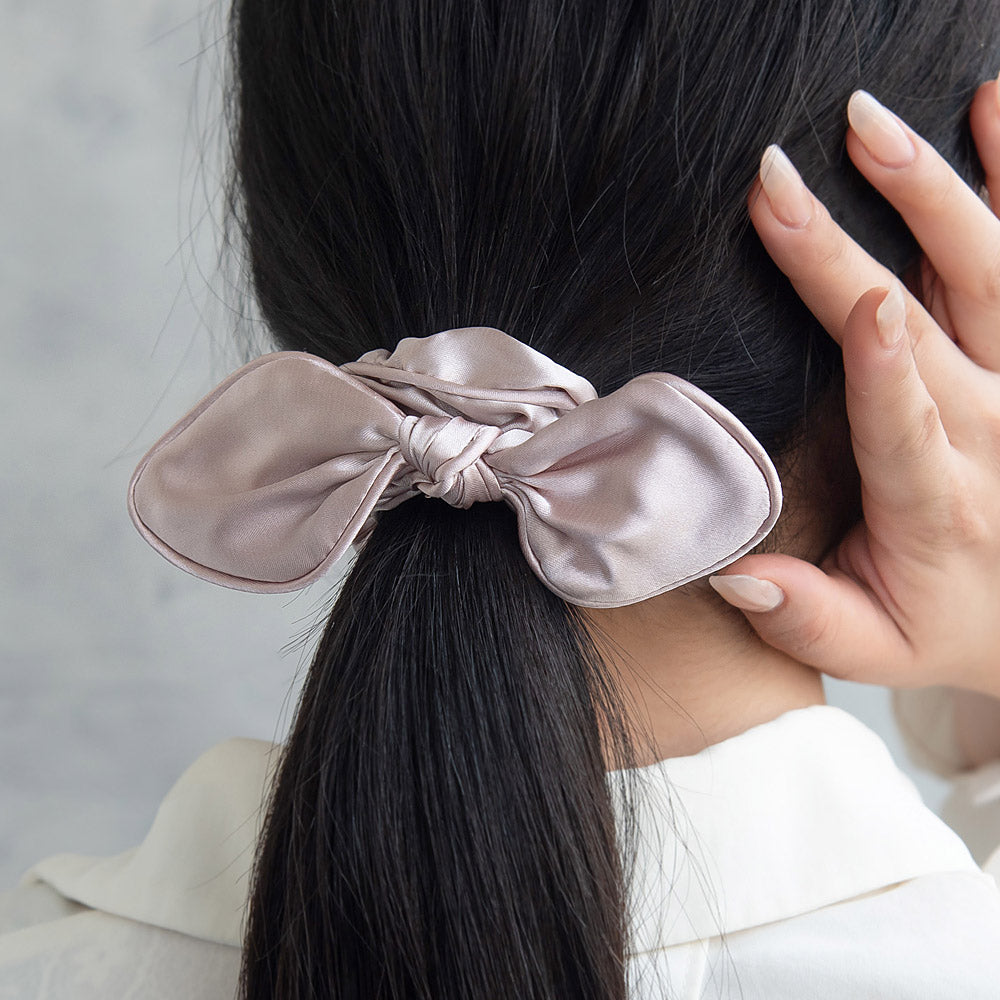 Shimmering Bowknot Scrunchie