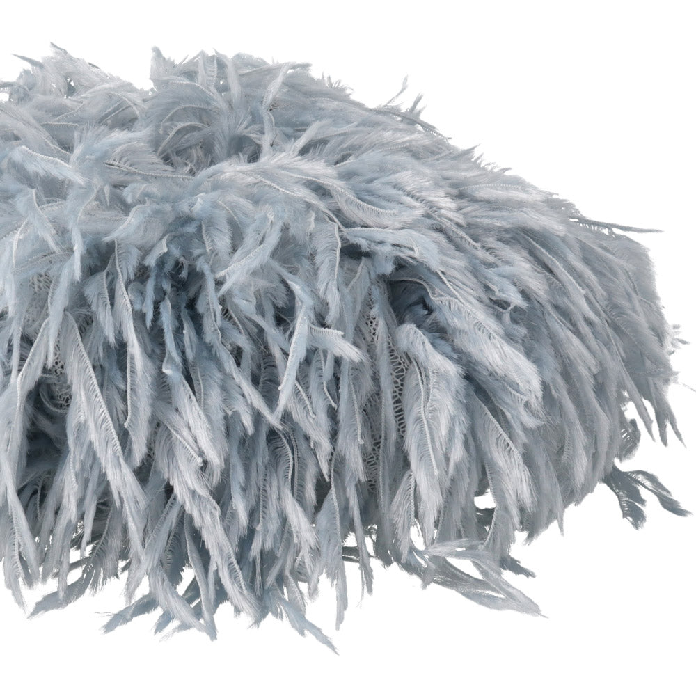 Faux Feather Large Scrunchie