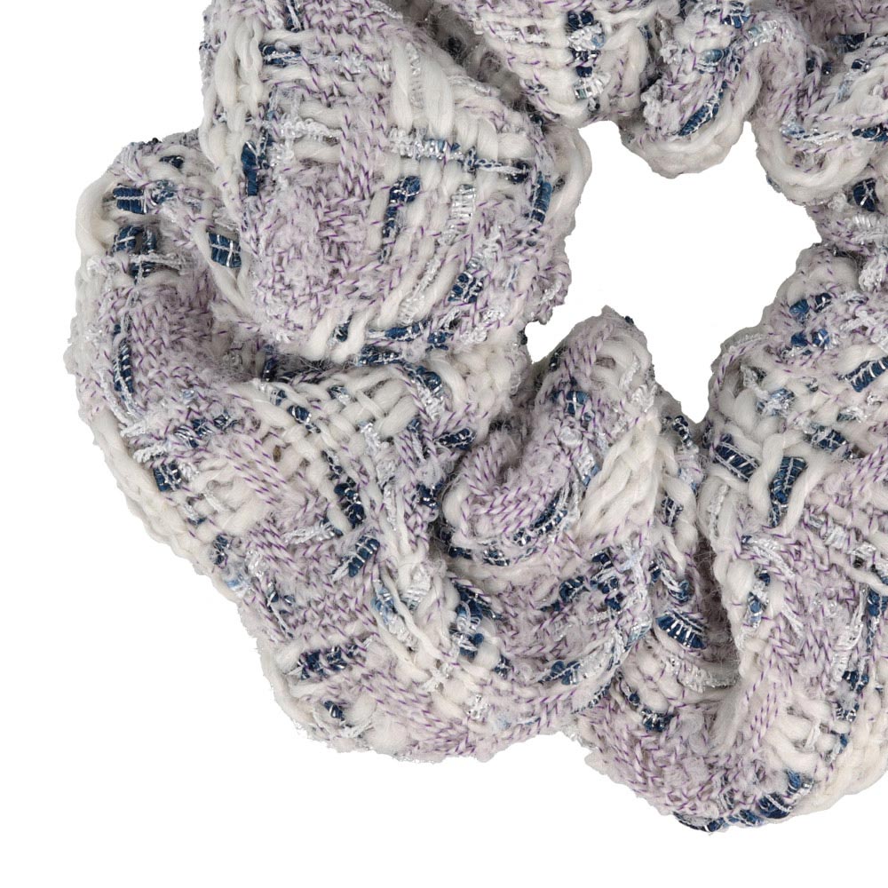 Tweed Hair Scrunchie