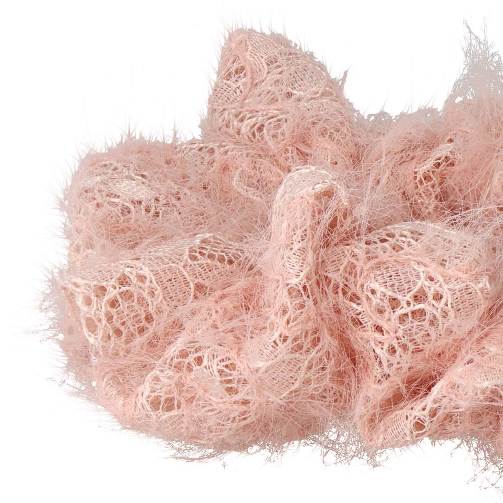 Fuzzy Lace Hair Scrunchie
