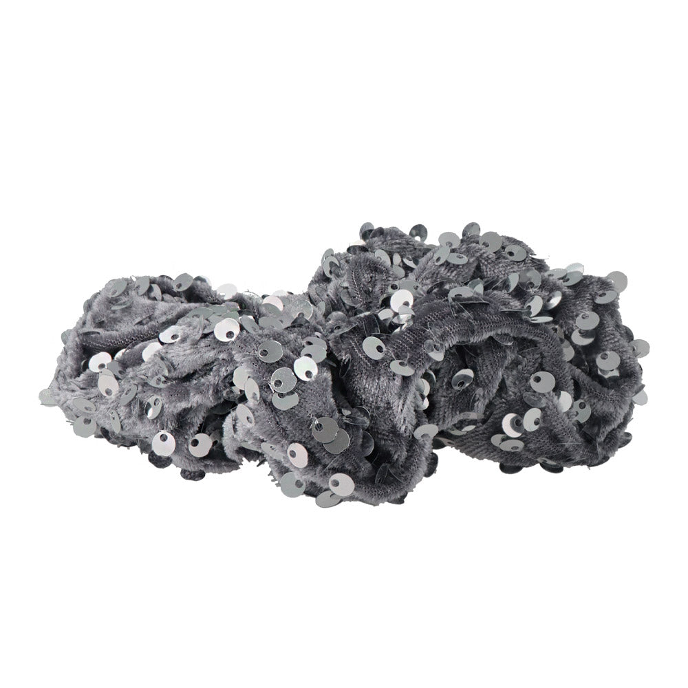 Sequin Velvet Hair Scrunchie
