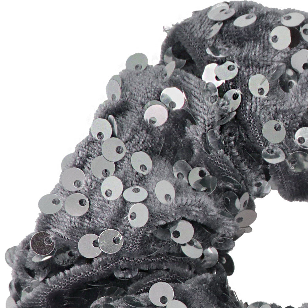 Sequin Velvet Hair Scrunchie
