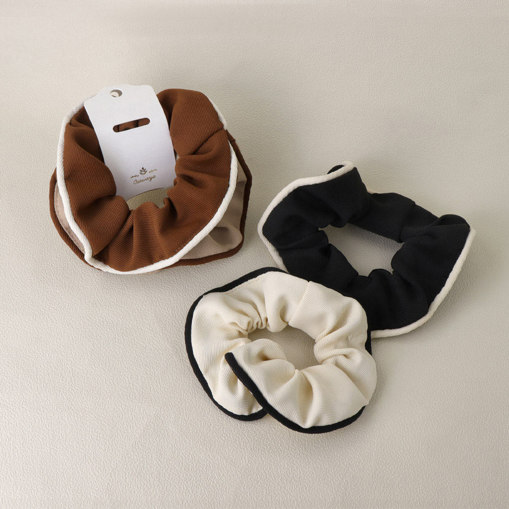 Trimmed Hair Scrunchie Set