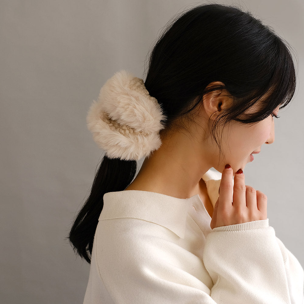 Fluffy Big Scrunchie