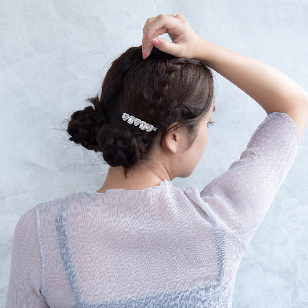 Heart Gemline Pinch Clip