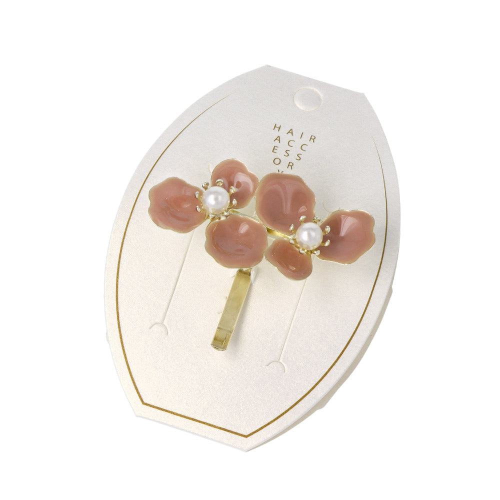 Three Petal Flower Pony Hook