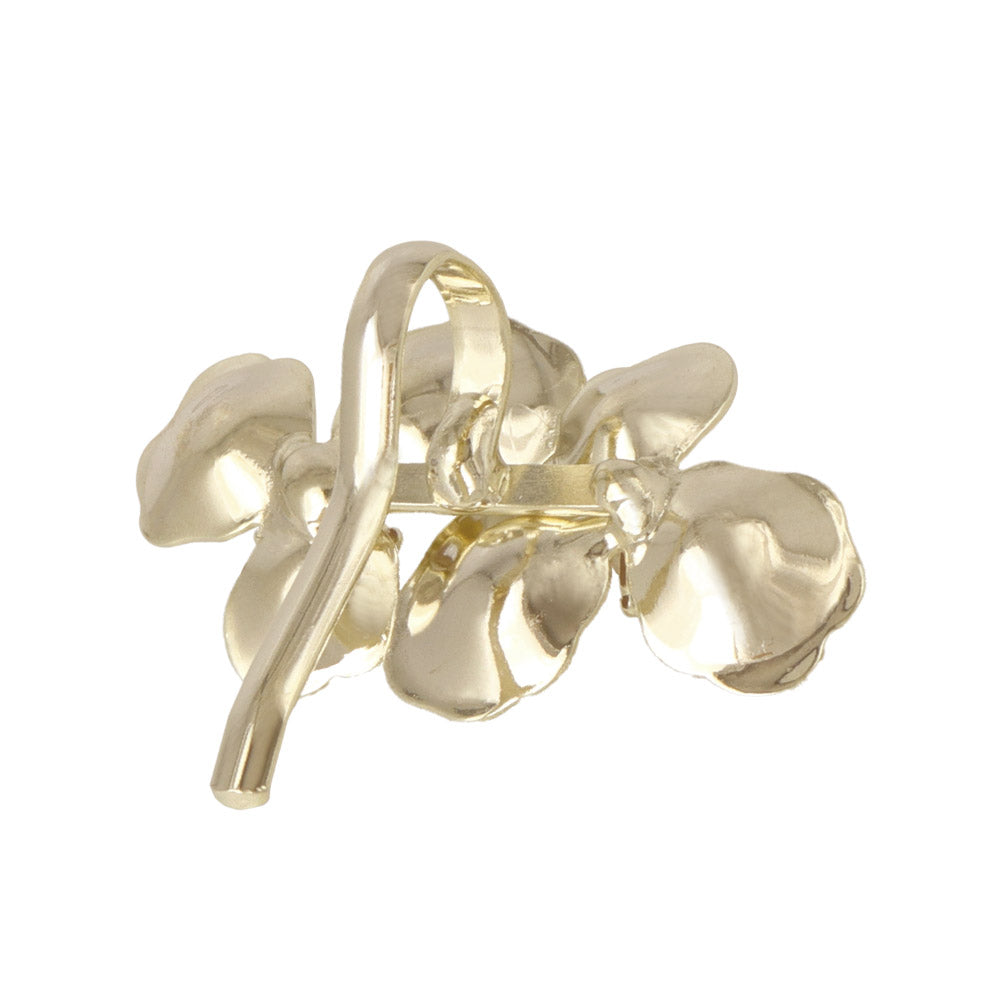 Three Petal Flower Pony Hook