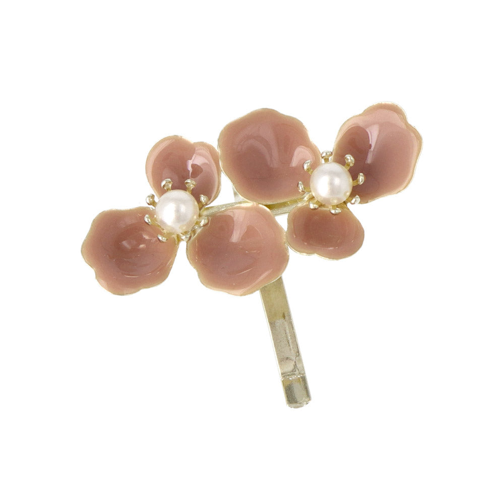 Three Petal Flower Pony Hook