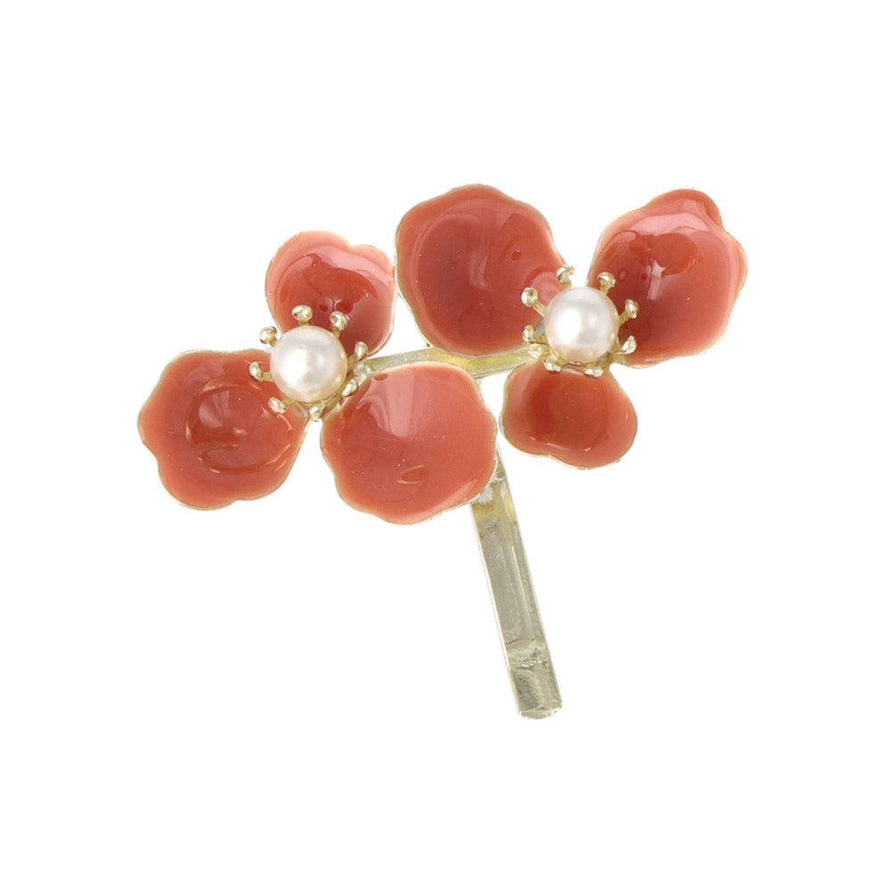 Three Petal Flower Pony Hook