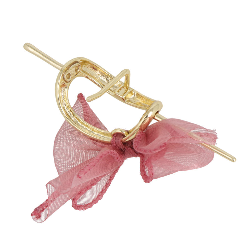 Ribbon Bow Maje Cuff Pony Hook