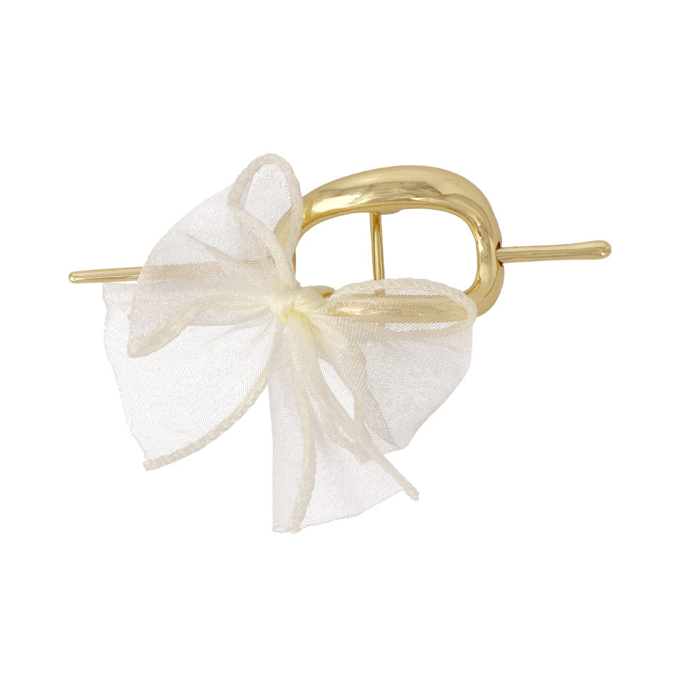 Ribbon Bow Maje Cuff Pony Hook