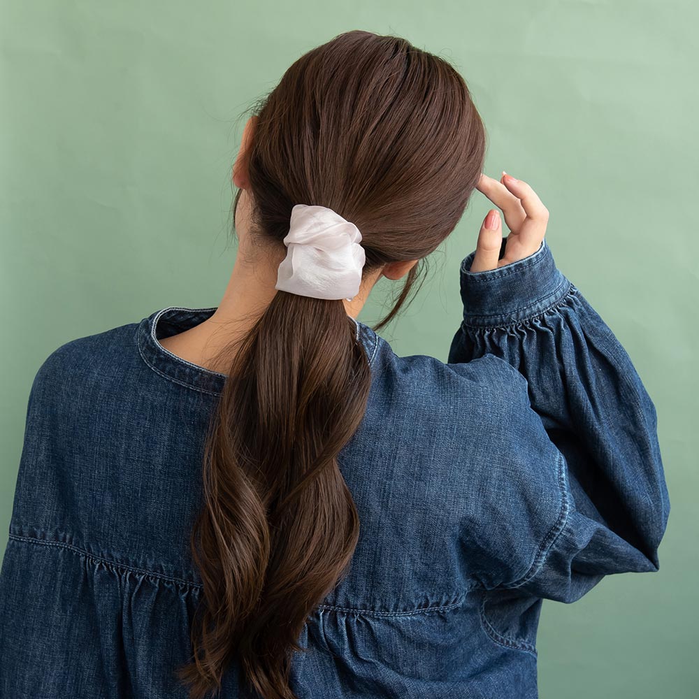 Scrunchie Snap Band Pony Hook