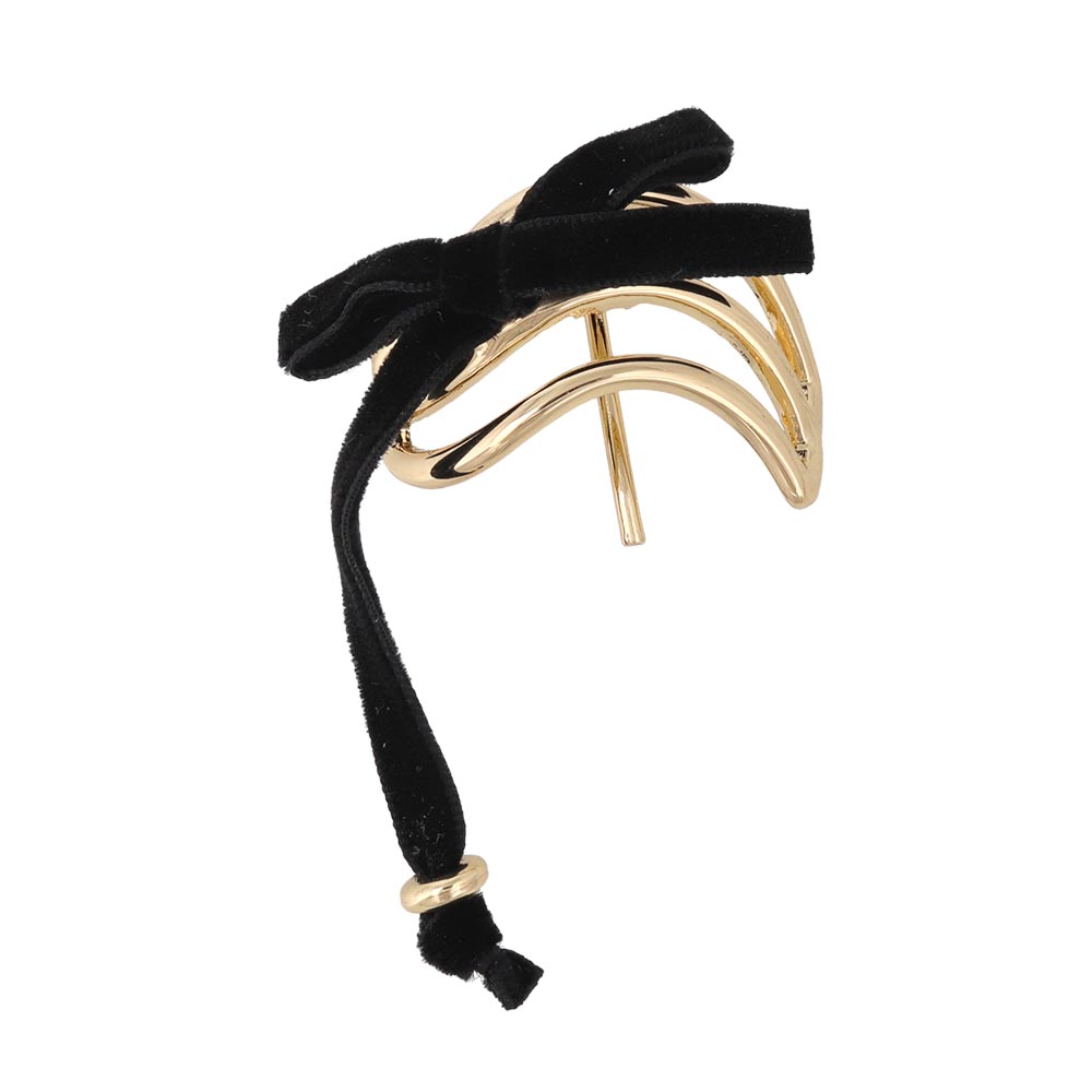 Asymmetrical Bow Pony Hook