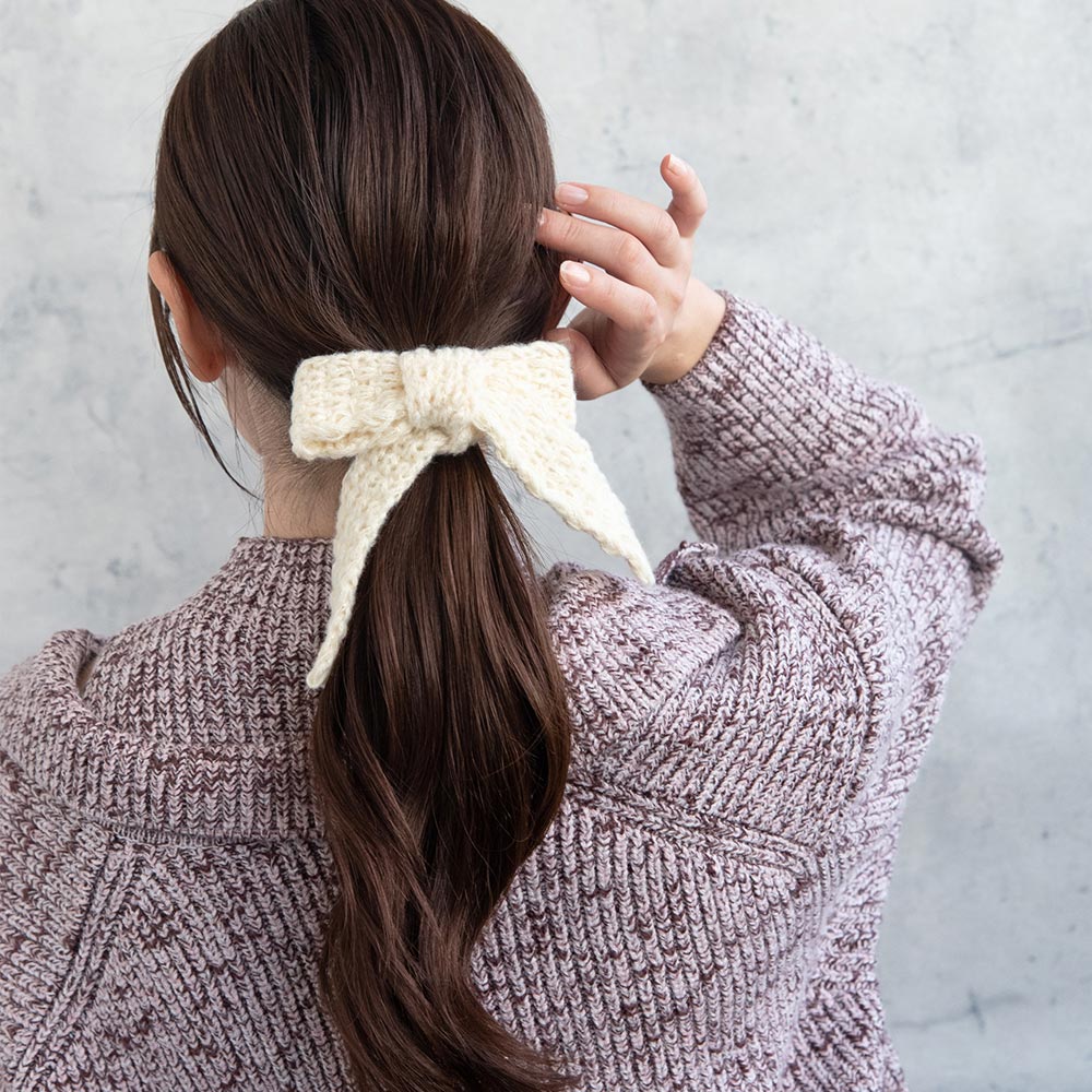 Crochet Bow Pony Hook