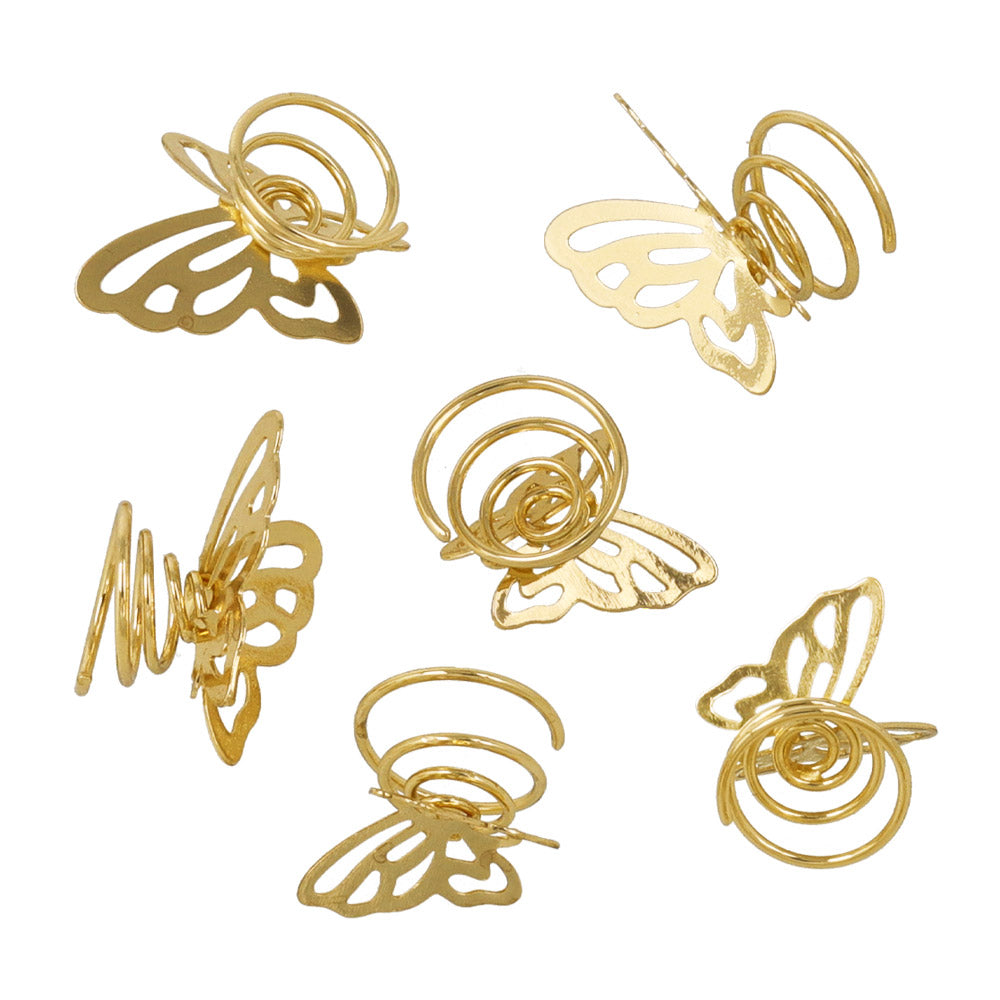 Butterfly Spiral Hairpin Set