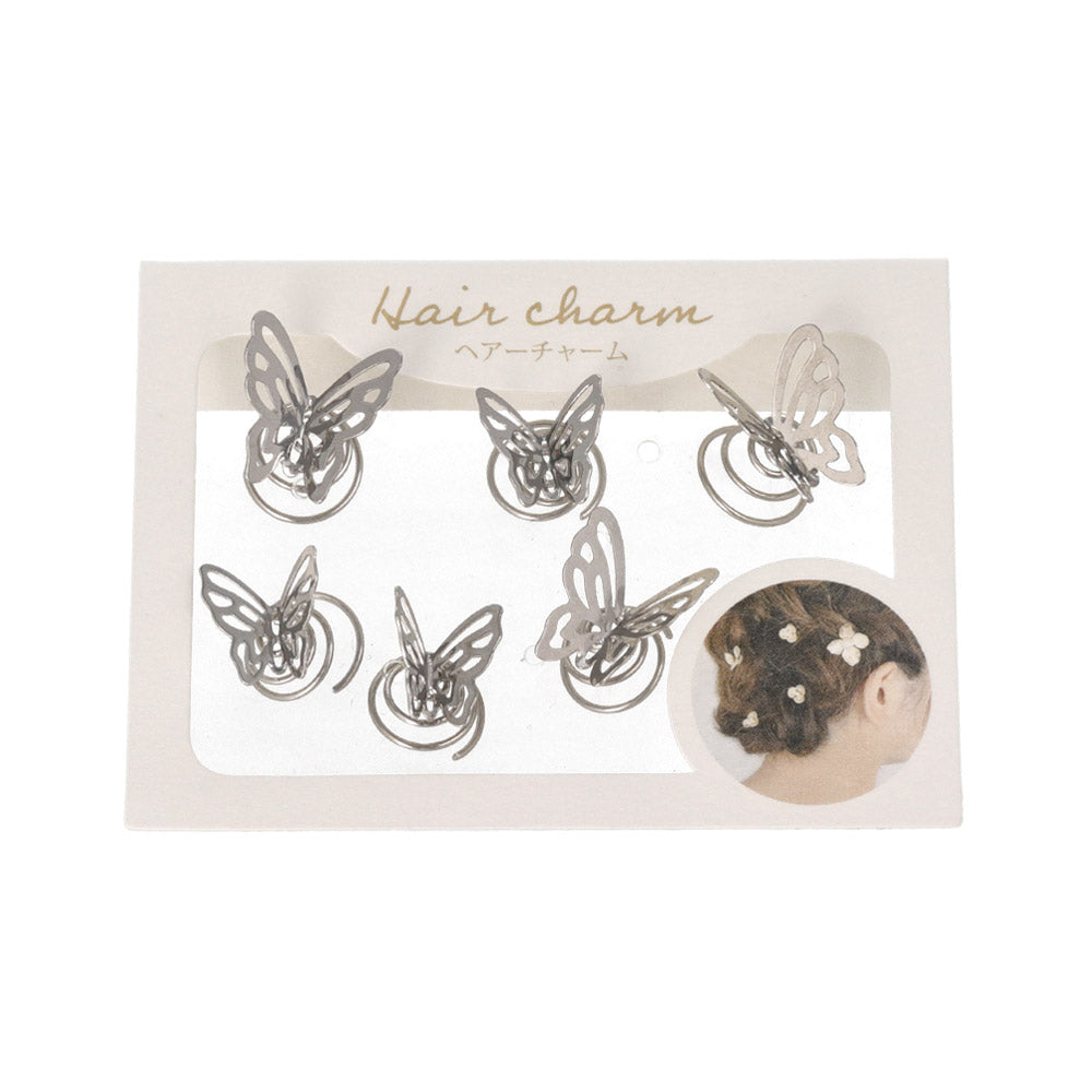 Butterfly Spiral Hairpin Set