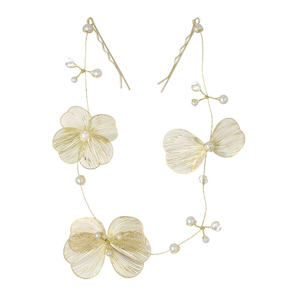 Large Openwork Flower Headpiece