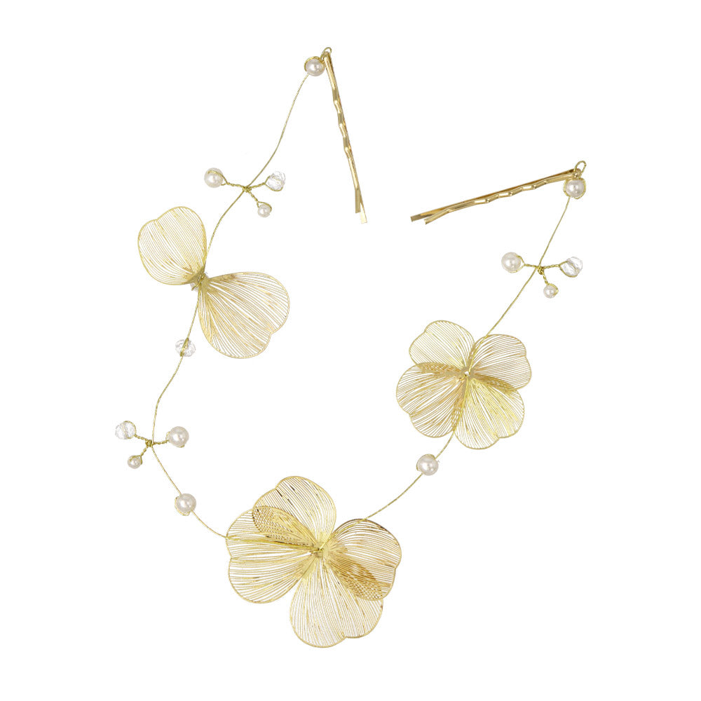 Large Openwork Flower Headpiece