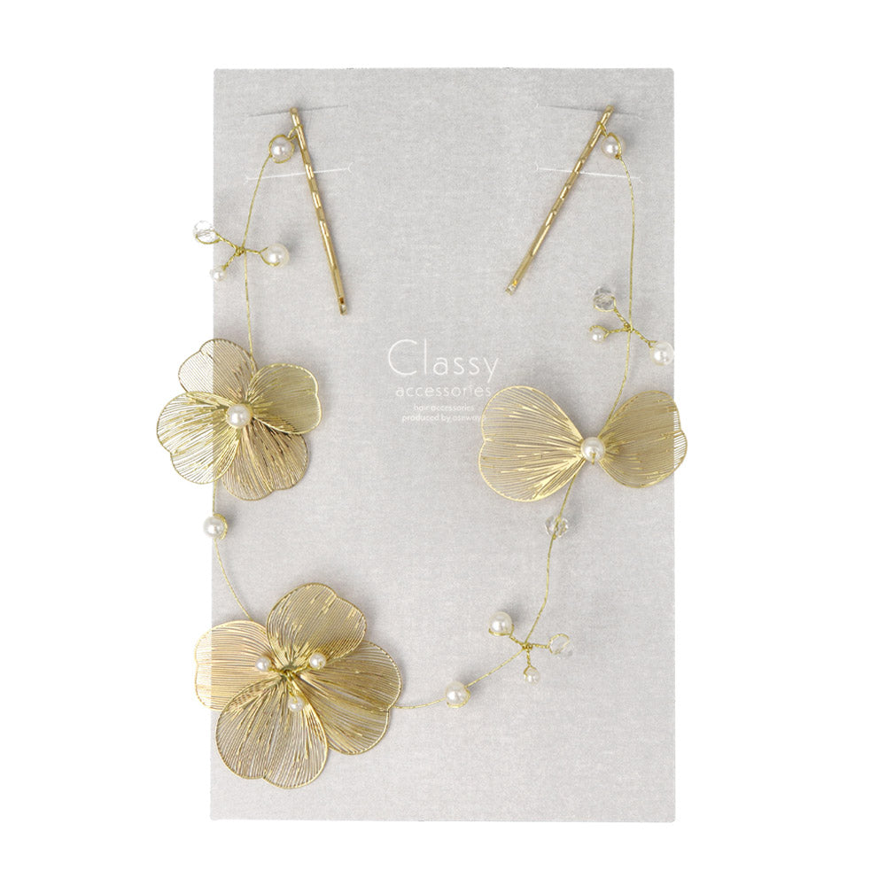 Large Openwork Flower Headpiece