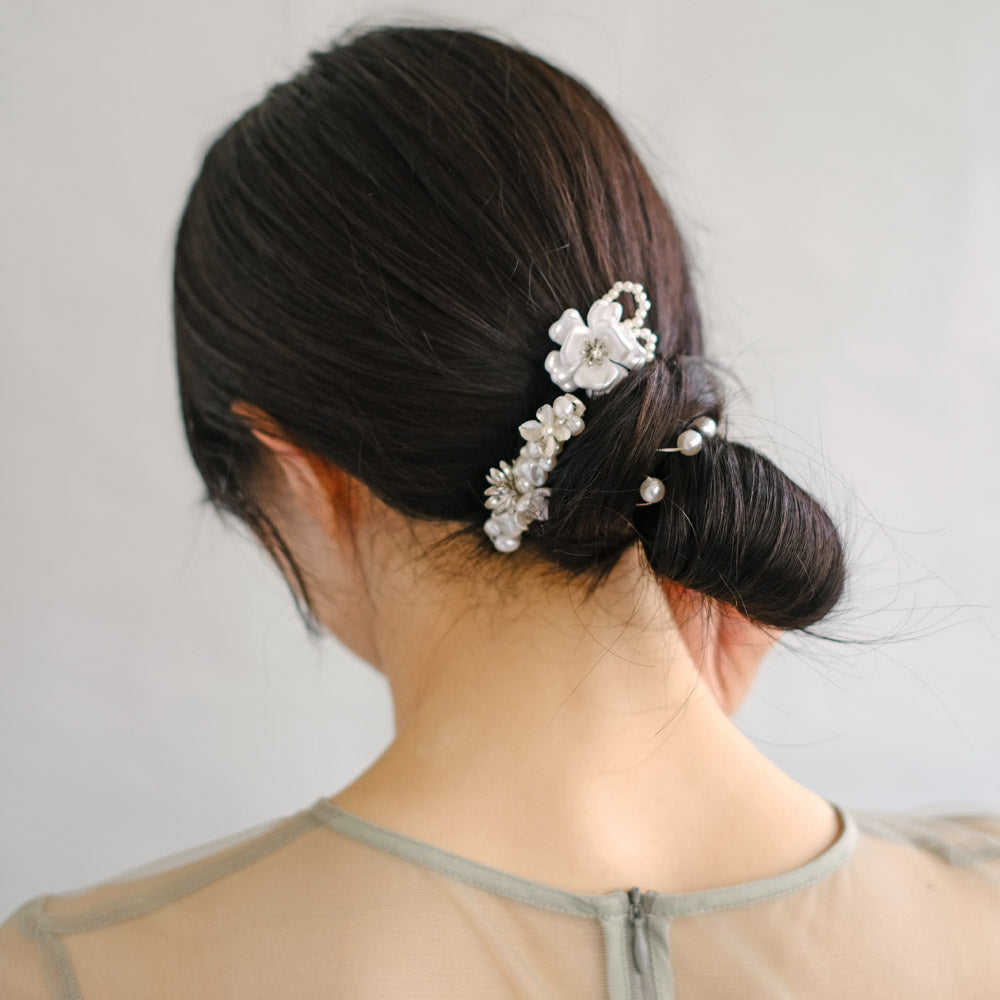 Decorative Hairpin and Barrette Set