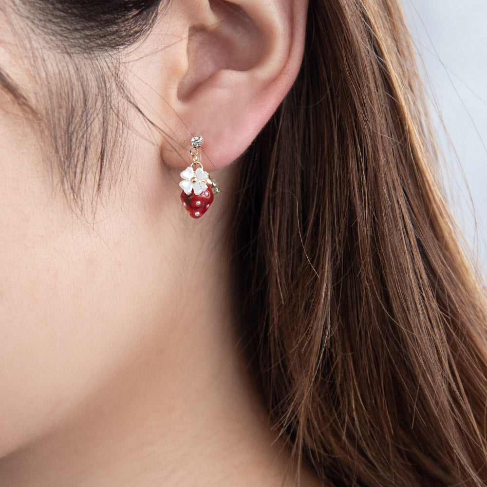 Strawberry Invisible Clip Ons