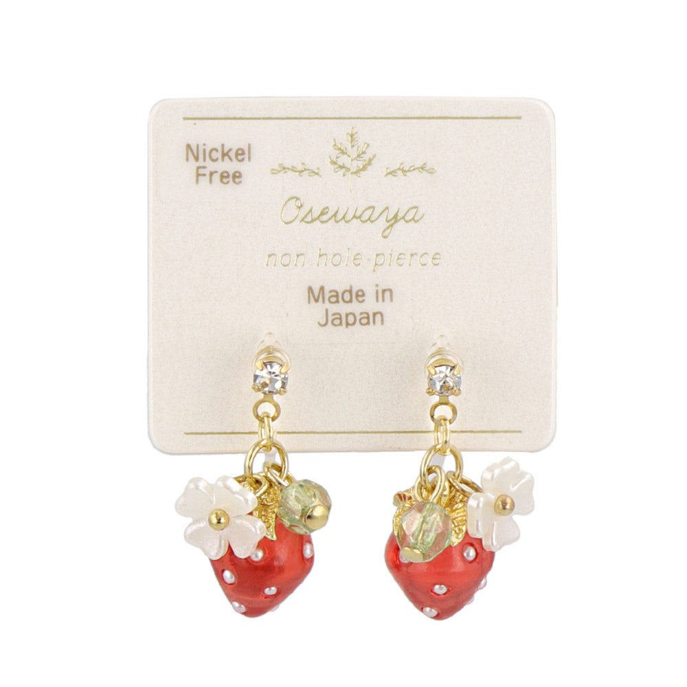 Strawberry Invisible Clip Ons