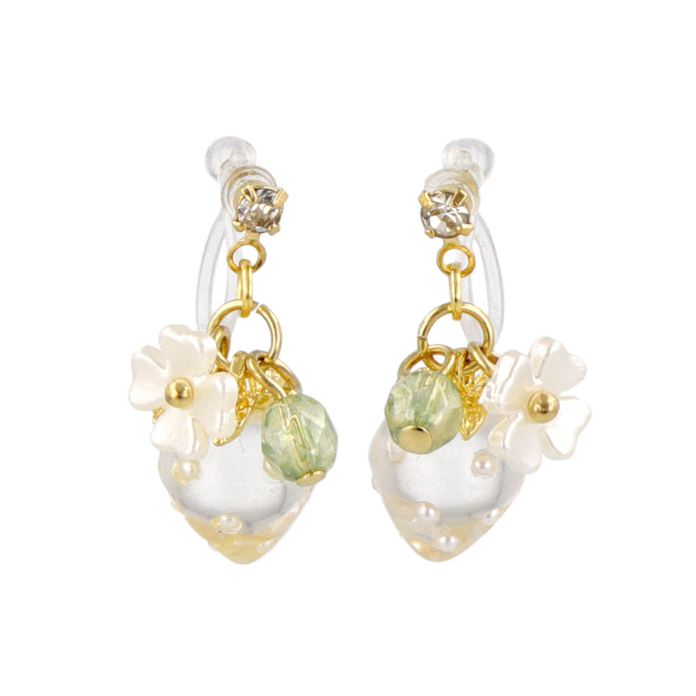 Strawberry Invisible Clip Ons