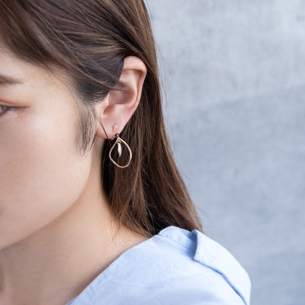 Twisted Drop Invisible Clip Ons