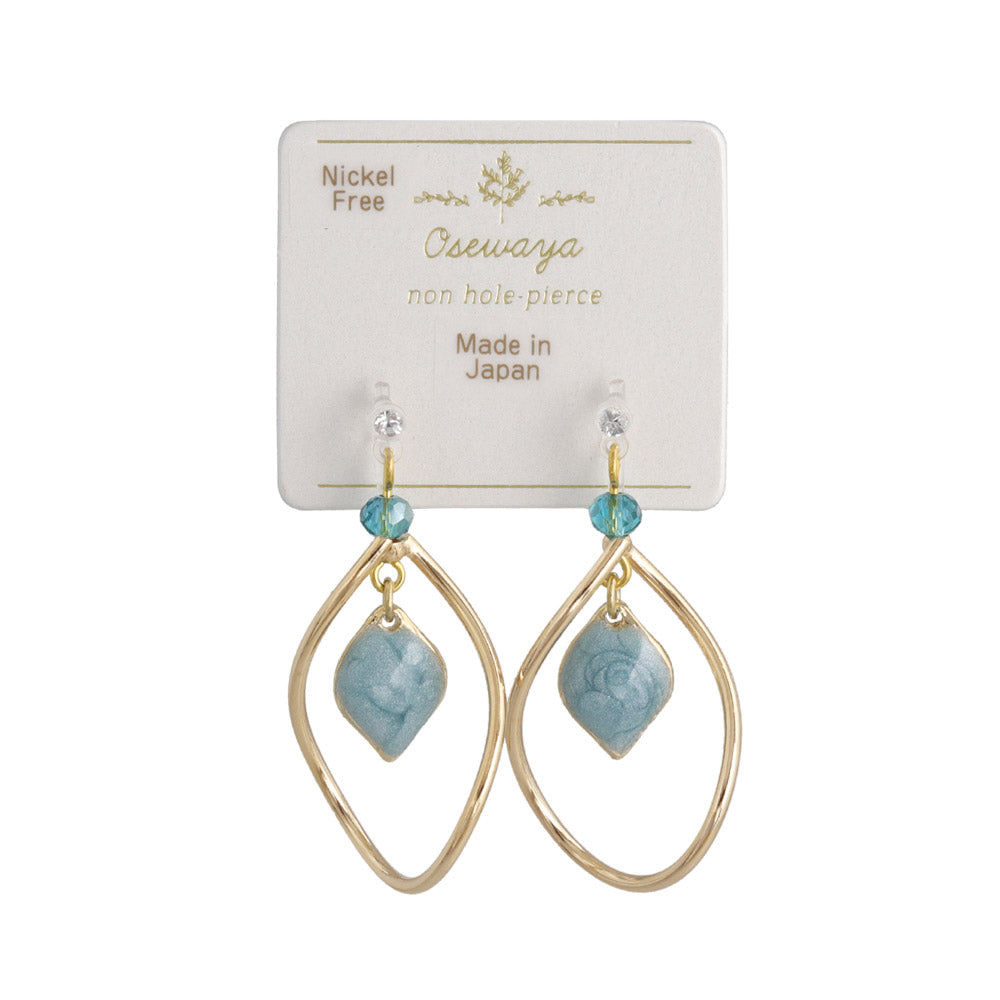 Twisted Drop Invisible Clip Ons