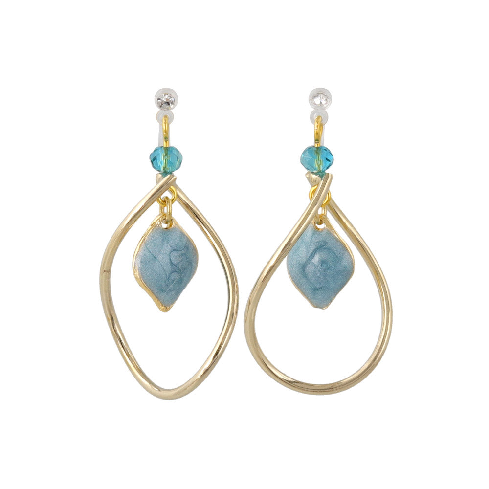 Twisted Drop Invisible Clip Ons