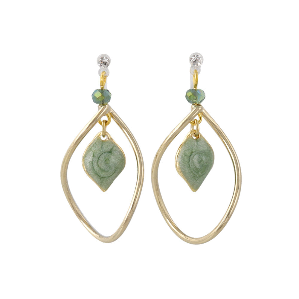 Twisted Drop Invisible Clip Ons