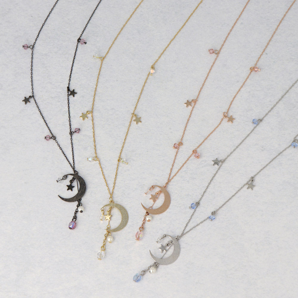 Moon Celestial Station Necklace