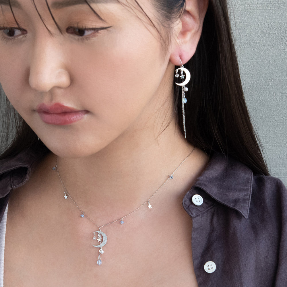 Moon Celestial Station Necklace