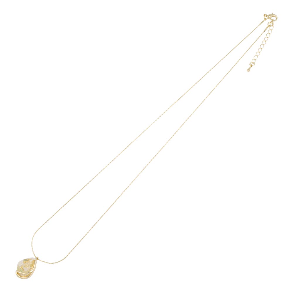 Dried Flower Charm Necklace