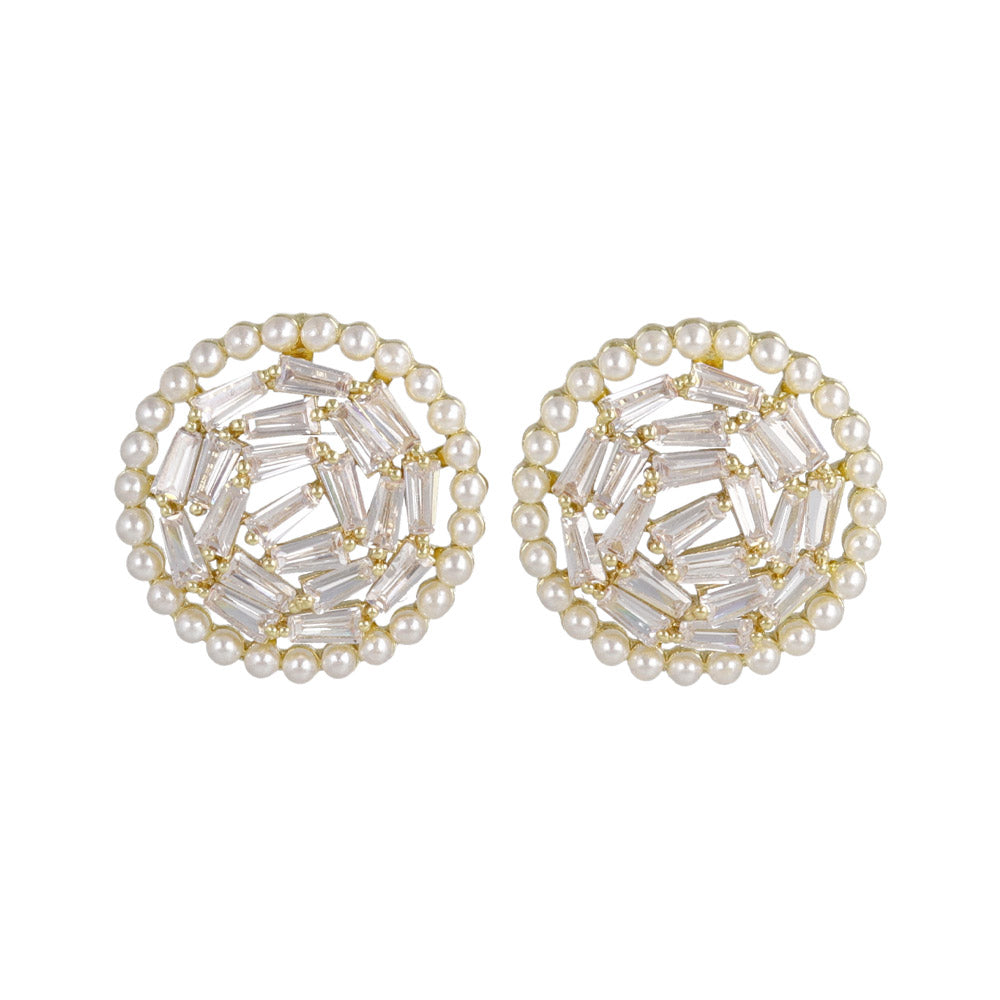 Decorative Circle Earrings