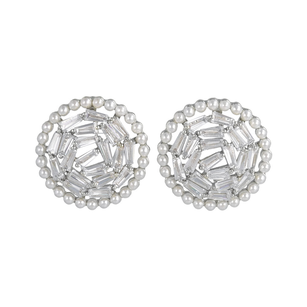 Decorative Circle Earrings