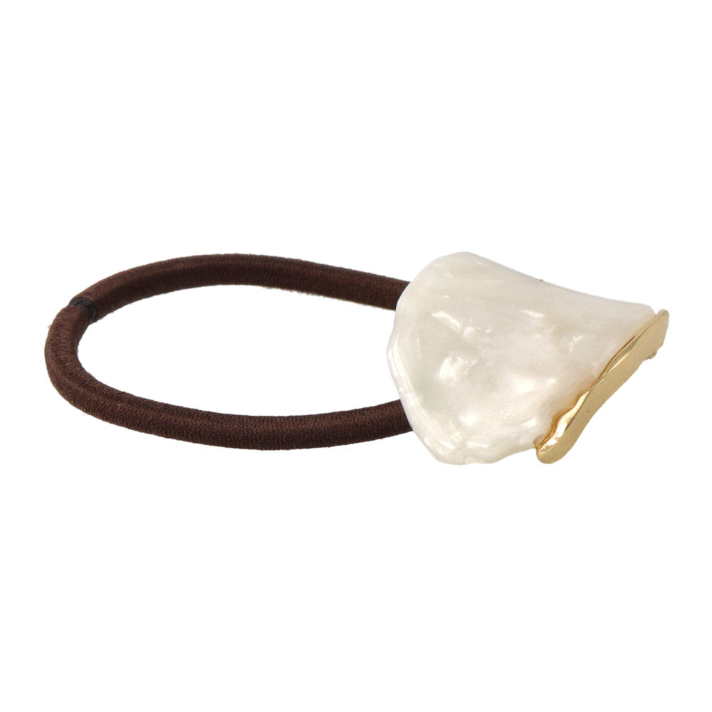 Tsukekae Oval Marble Hair Tie
