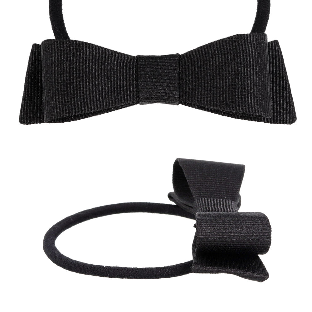 Textured Bow Hair Tie
