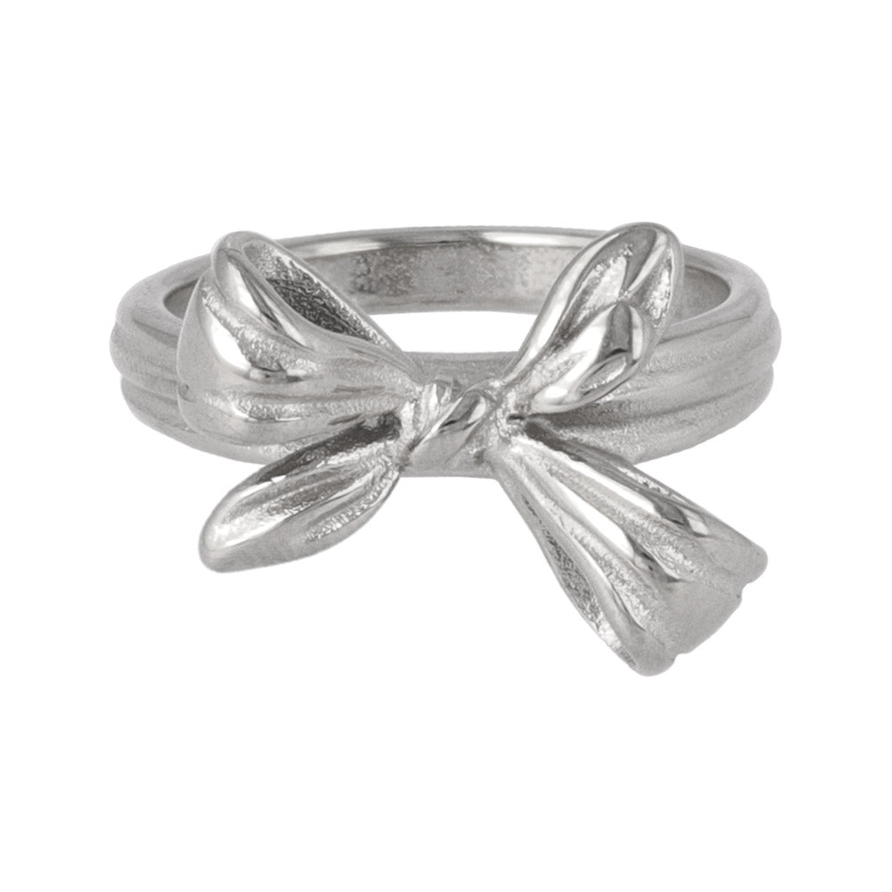 Stainless Steel Ribbon Ring