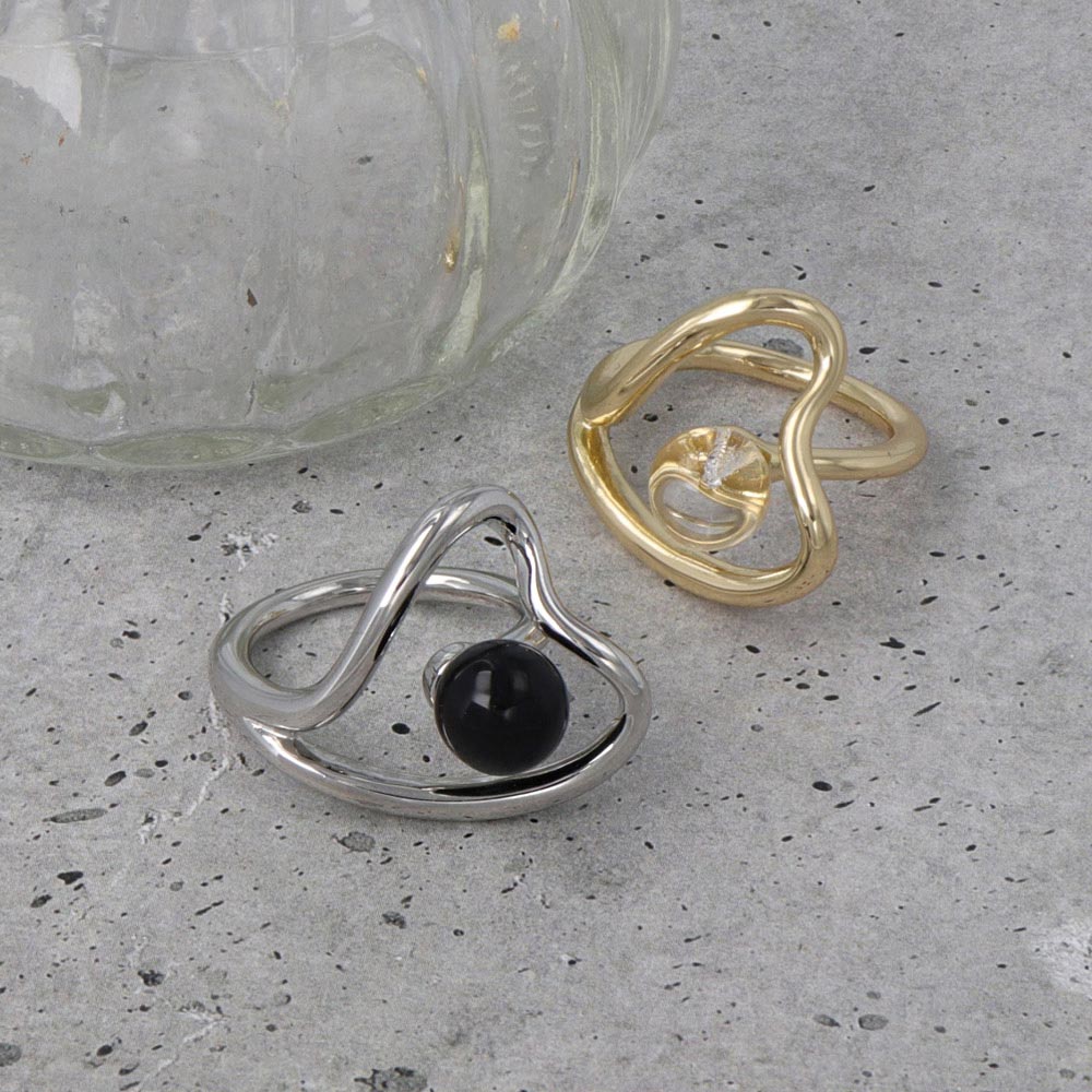 Open Heart Cuff Ring