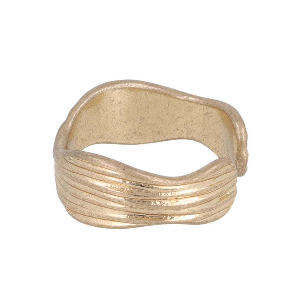 Ripple Cuff Ring