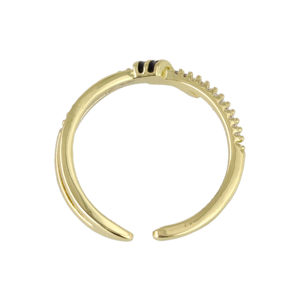 Layered Knot Open Ring