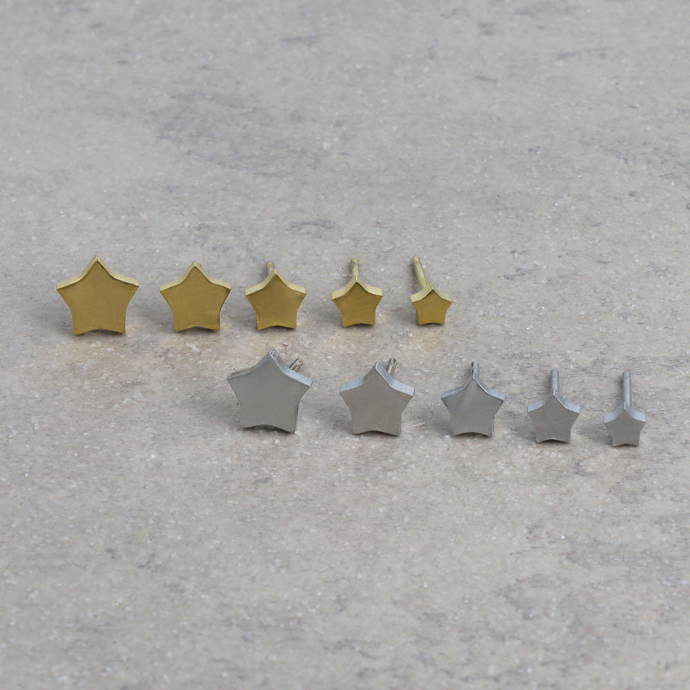 Star Stud Earring Set