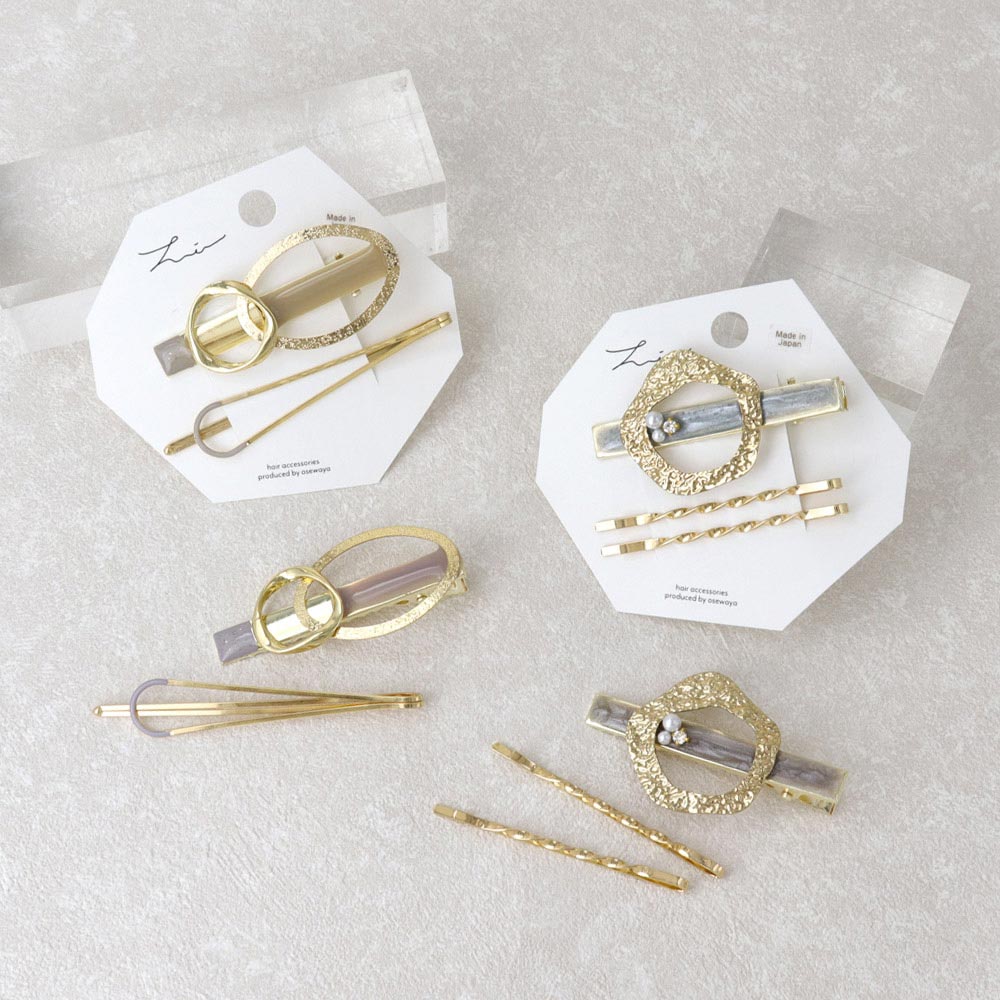 Decorative Hair Clip and Hairpin Set