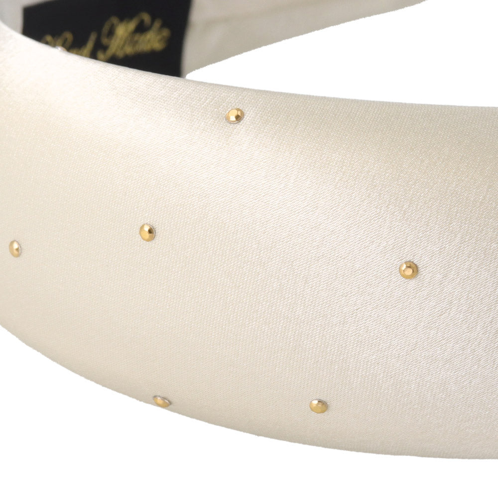 Metal Dot Puffy Headband