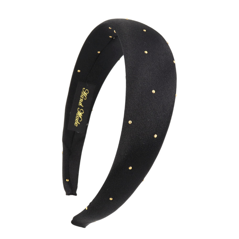 Metal Dot Puffy Headband