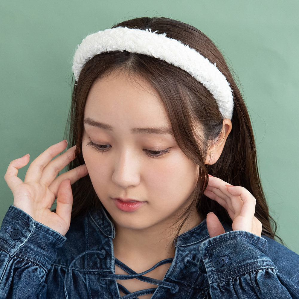 Thick Tweed Headband